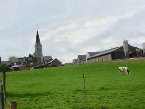 zicht op scheulder